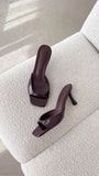 Joey Heel Mulberry Patent