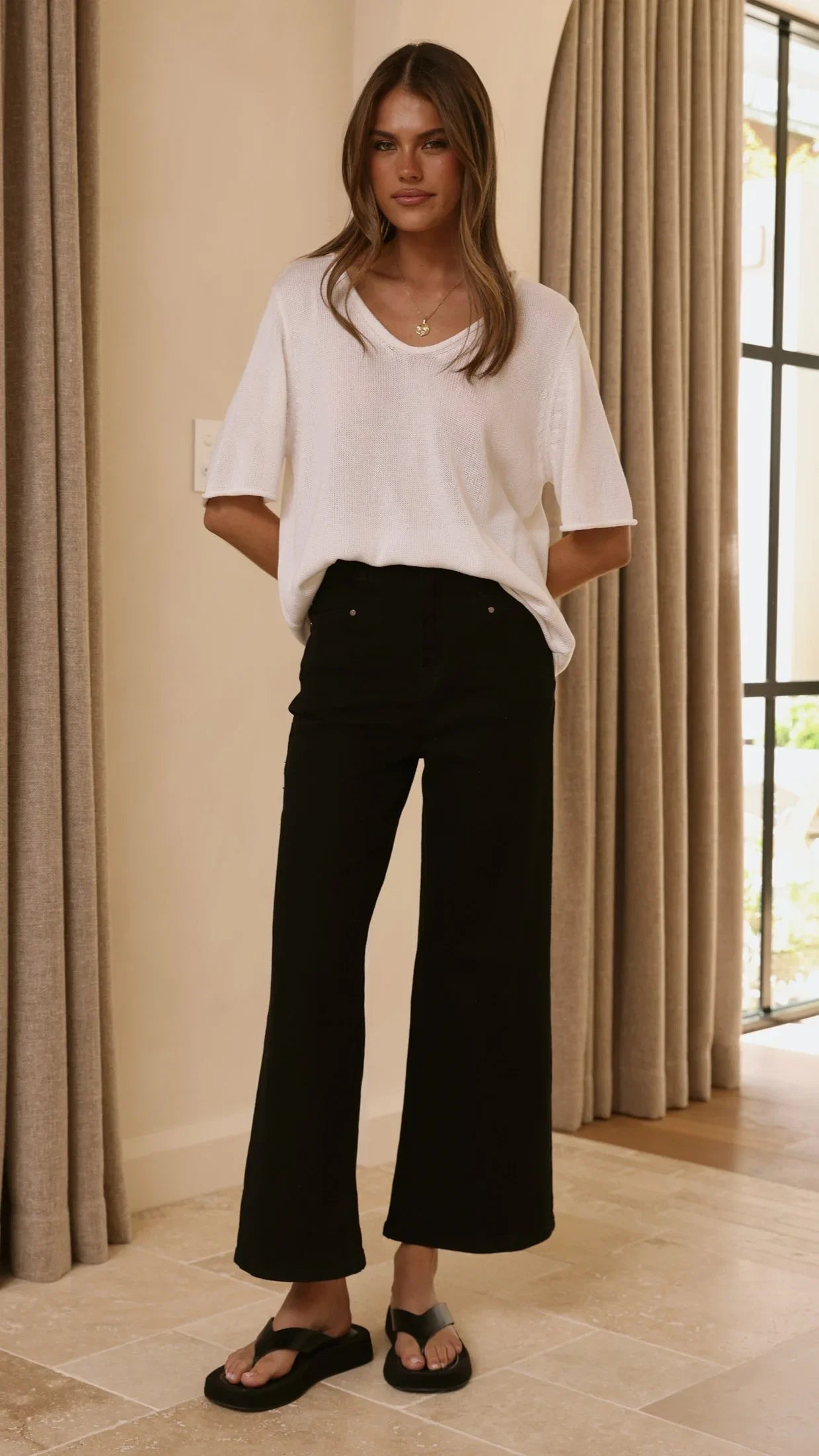 Siani Jeans Black
