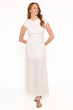 Constance Lace Maxi Dress White