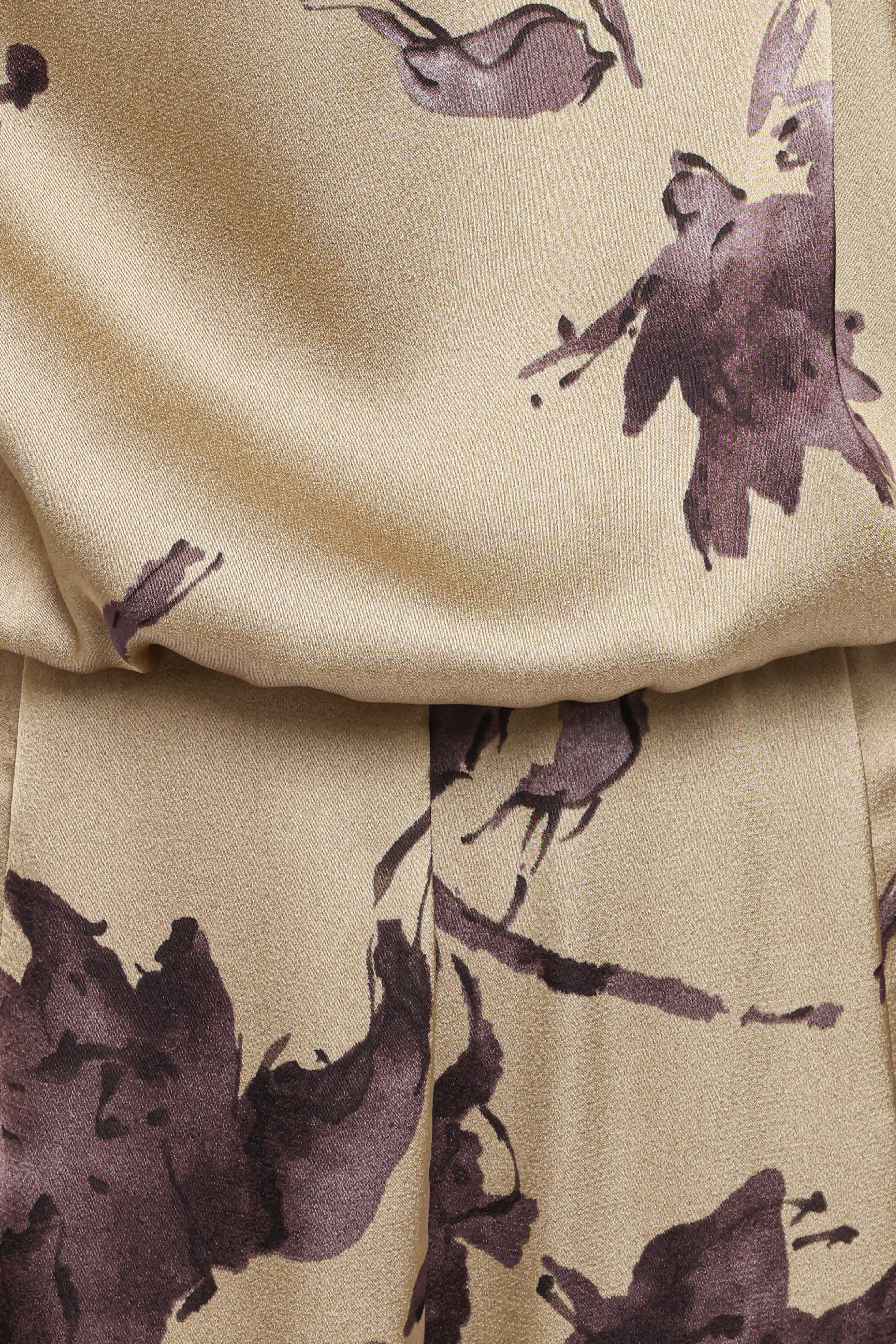 Savannah Jumpsuit Gold Floral