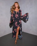 Chapel Glow Printed Maxi Dress