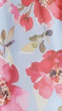 Karalina Maxi Dress Blue Pink Floral
