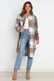 Dion Shacket Brown Check