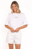 Runa Self Love Graphic Tee White