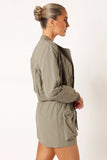 Freddie Two Piece Set Light Olive