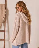 Tensley Open Front Hooded Cardigan