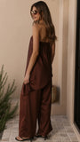 Tova Strapless Top Chocolate