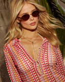 Gemma Wire Frame Sunglasses