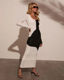 Delphie Colorblock Maxi Dress