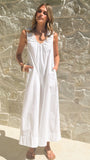 Rohan Maxi Dress White