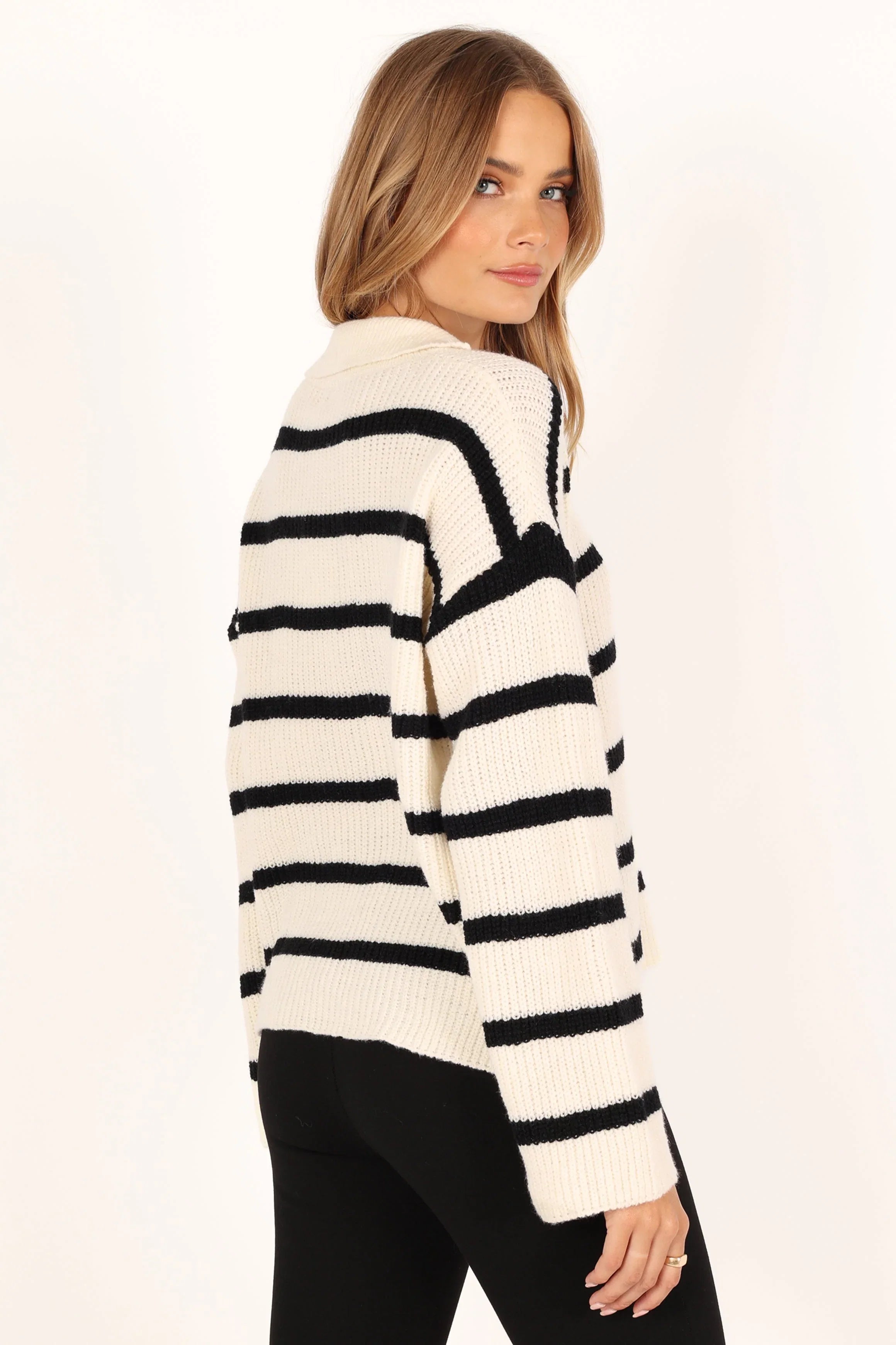 Hazel Knit Sweater Cream