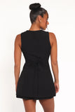 Amanda Vest Top Black