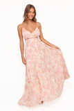 Madilyn Maxi Dress Blurred Pink Floral