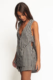 Miller Short Set Black Gingham