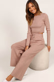 Ayers Long Sleeve Set Mocha