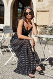 Hilary Wide Leg Jumpsuit Black