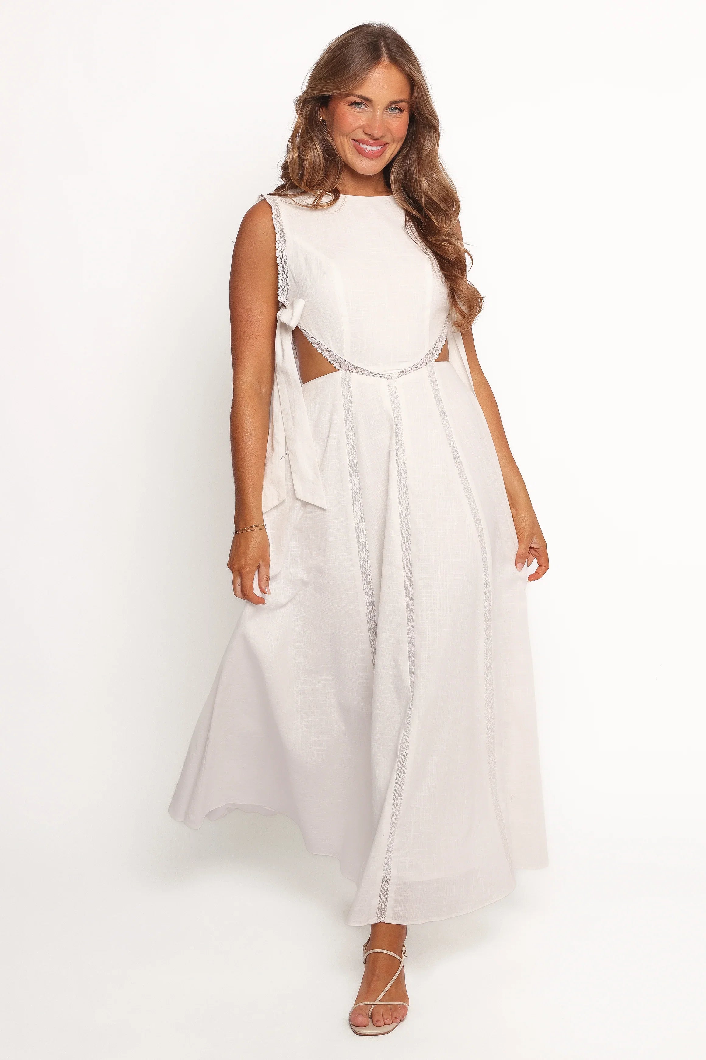Rochelle Maxi Dress Off White