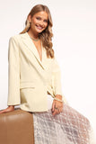 Henrietta Blazer Yellow