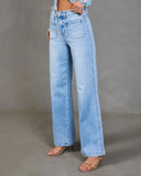 Serenna Super Stretch Wide Leg Jeans
