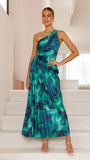 Laken Maxi Dress Green Print