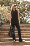 Silvie Knitted Set Black