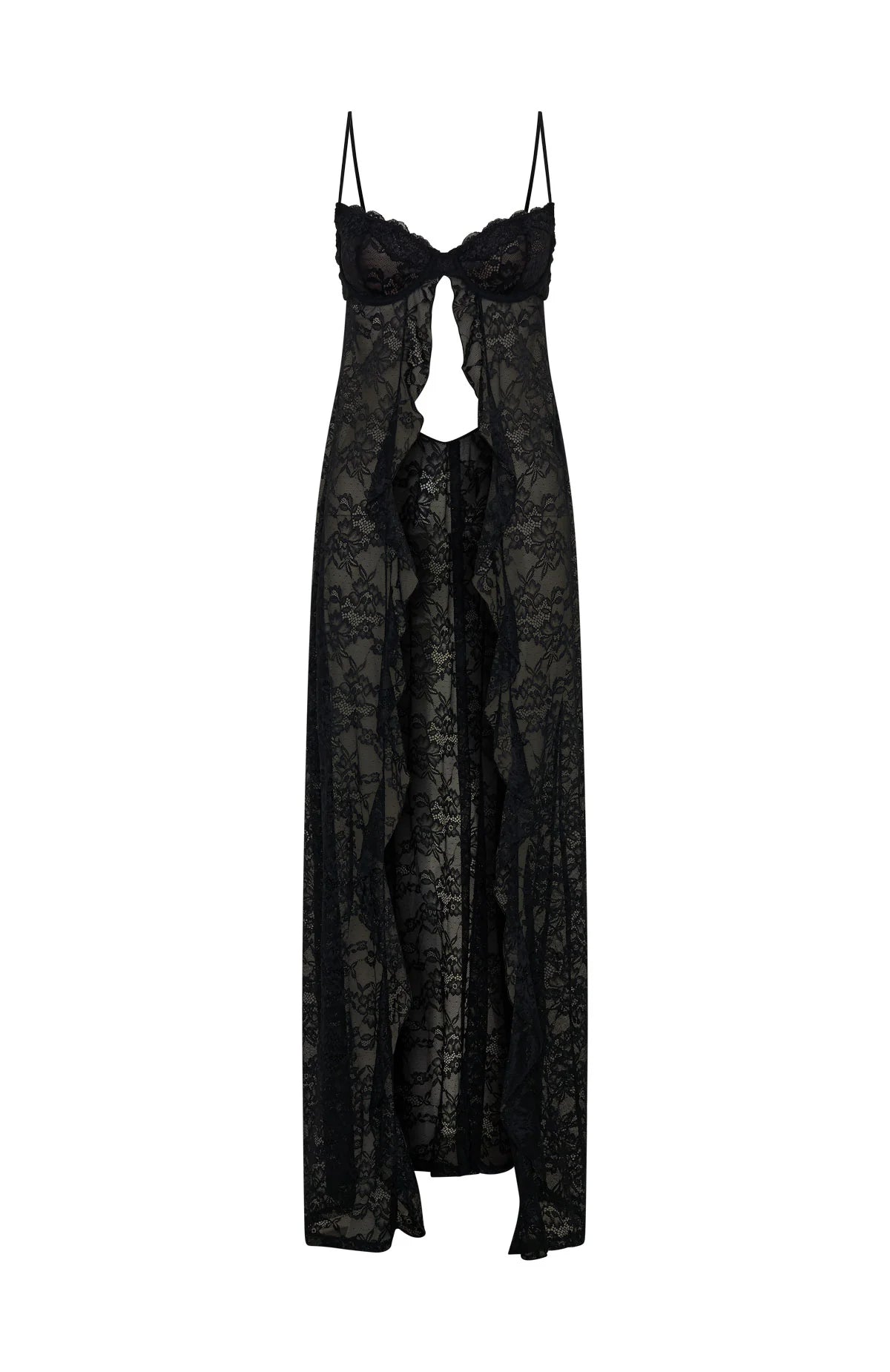 Sound Waves Top Black