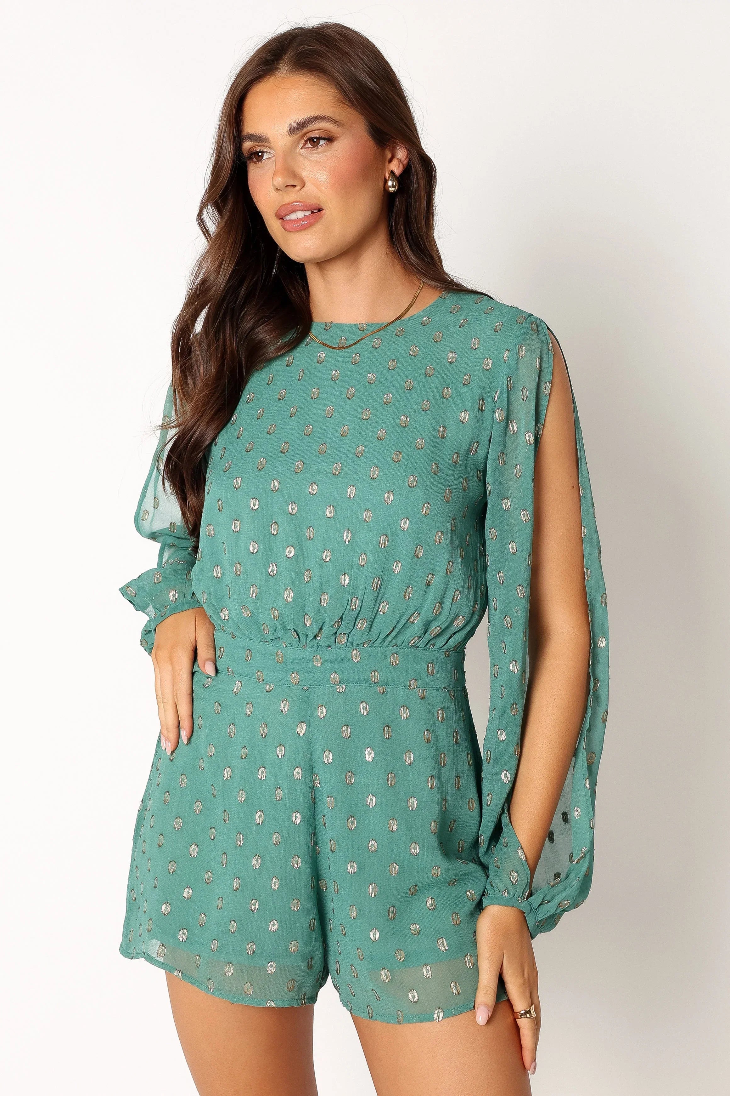 Karma Romper Teal