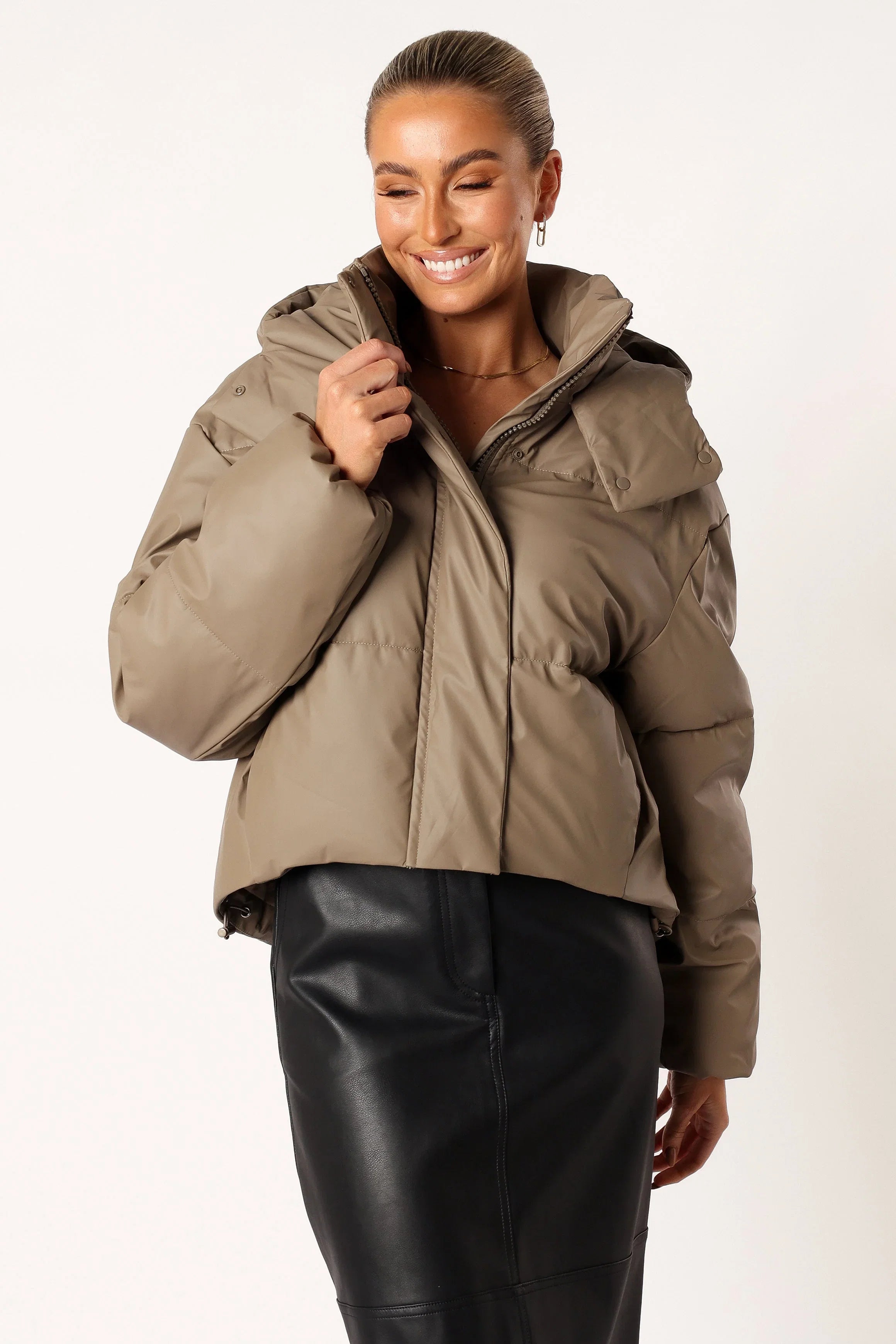Tania Puffer Jacket Mocha