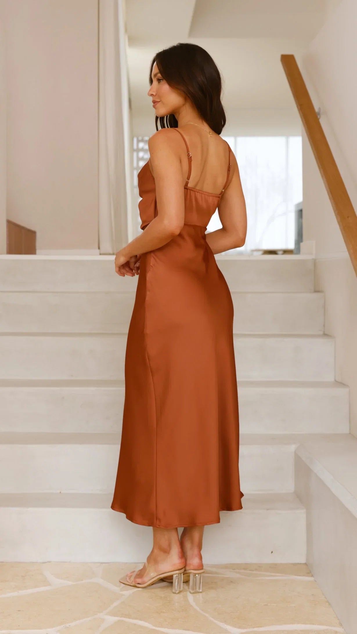 Audrey Maxi Dress Copper