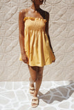 Carson Pleated Mini Dress Mango