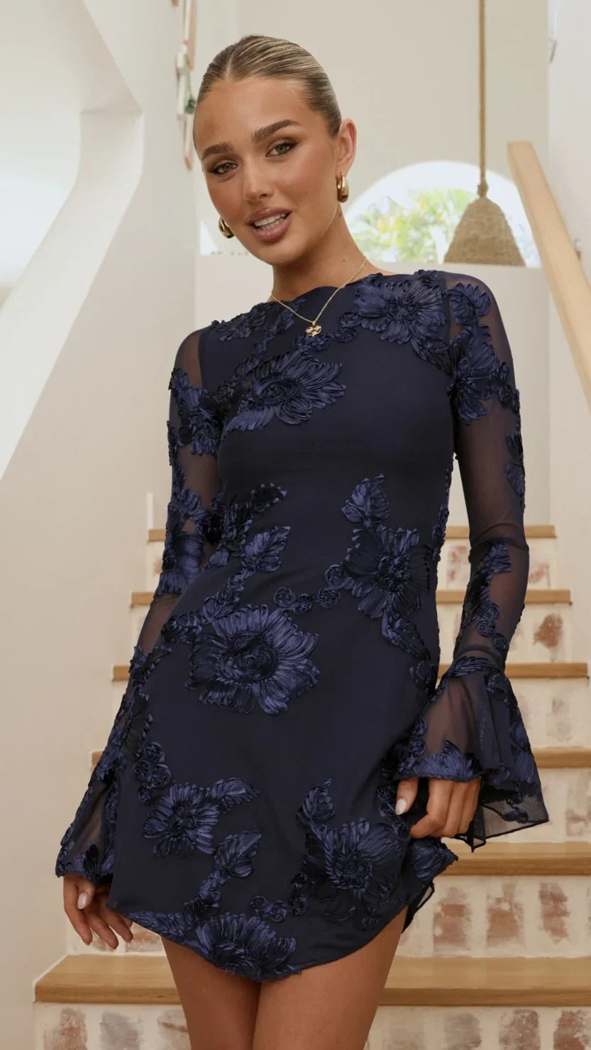 Lanesia Mini Dress Navy