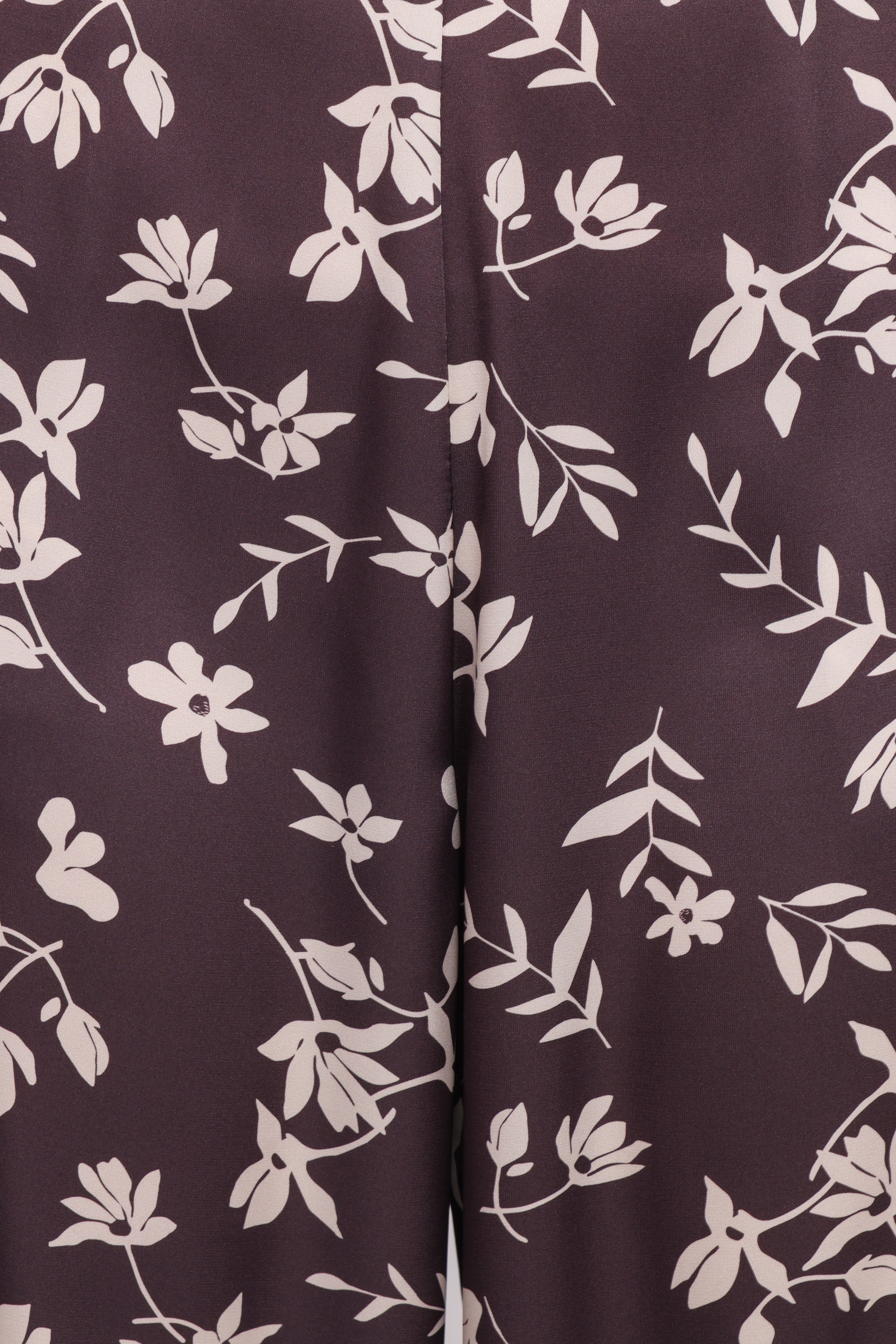 Romola Pant Brown Cream Floral