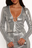 Blaise Top Silver