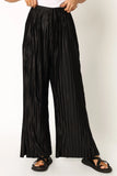 Sasha Pleated Pants Black