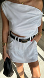 Emory Top White