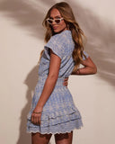 Plenty of Love Eyelet Mini Dress