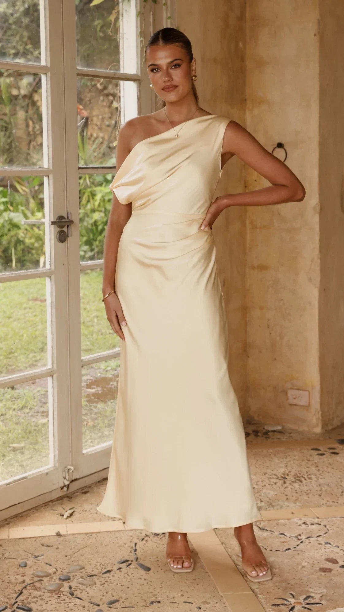 Gigi Maxi Dress Lemon
