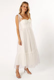 Floret Midi Dress Off White