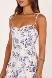 Azelia Dress Blue Floral