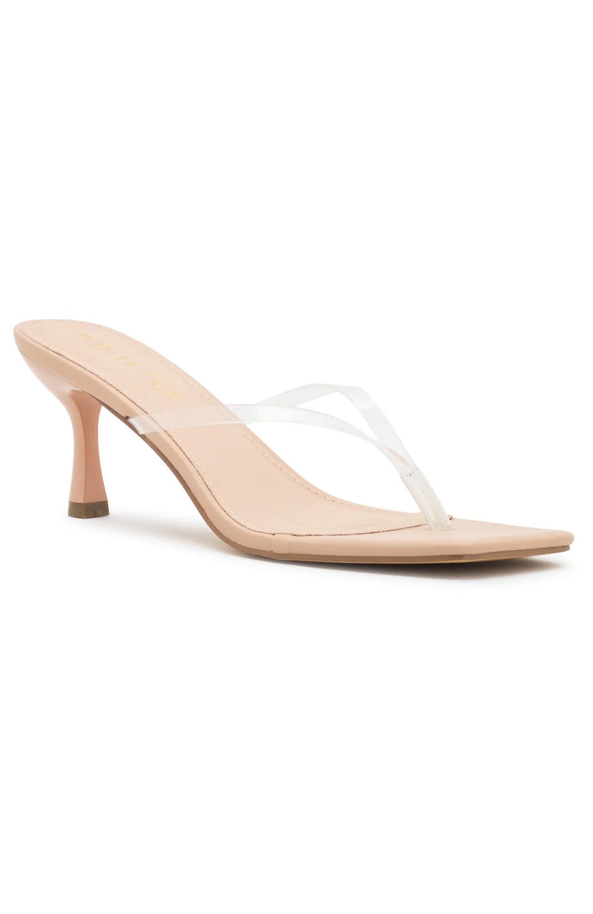 Mitchell Thong Mules Nude