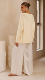 Dara Knitted Sweater Butter Yellow