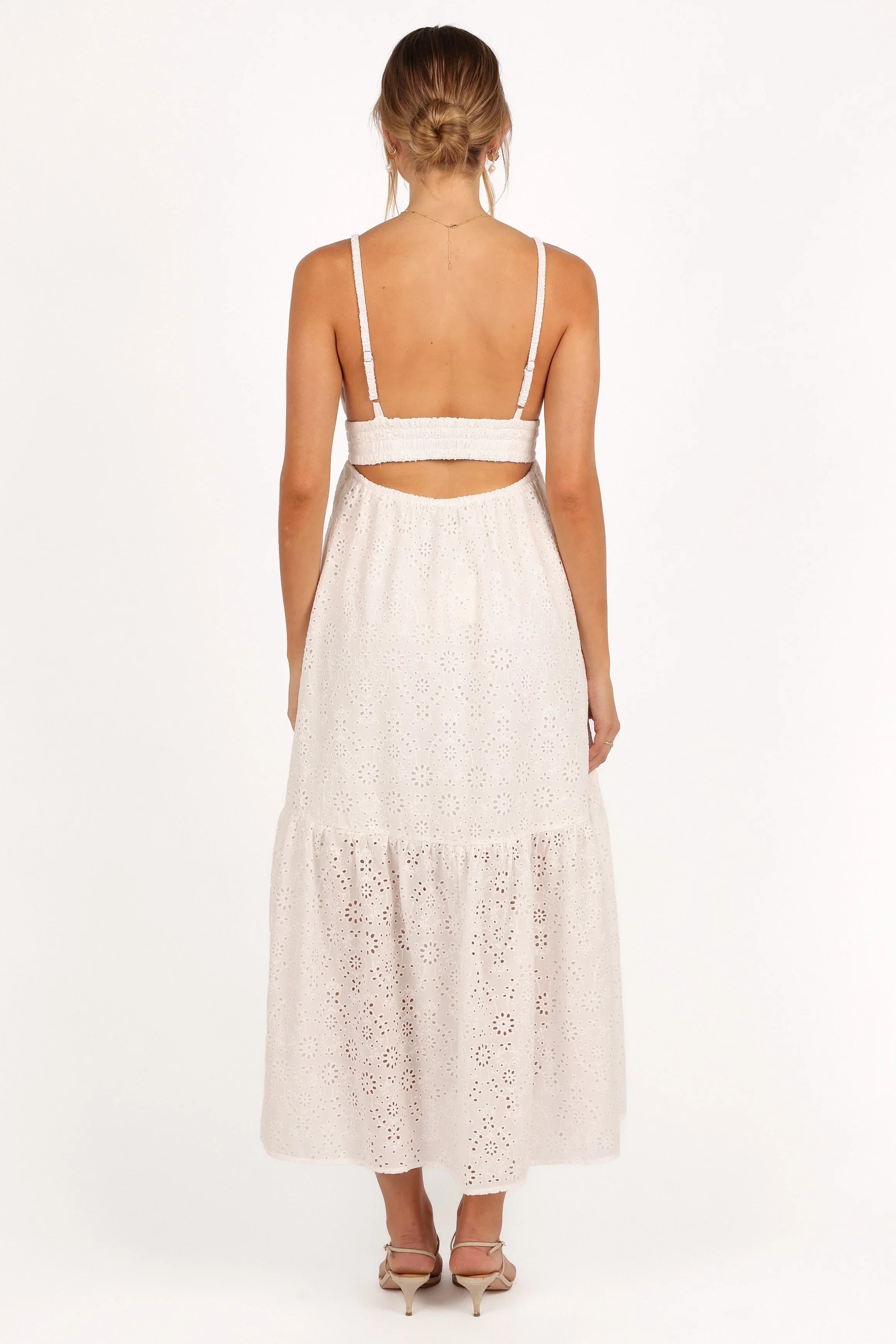 Ivannah Midi Dress Ivory