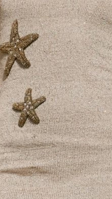 Esmi Starfish Mini Dress Beige