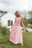 Bea Maxi Dress Soft Pink