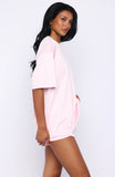 Came To Slay Oversized Jersey Pink