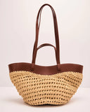 Marci Straw Tote Bag