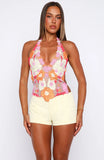 More Dreams Halter Top Sorbet