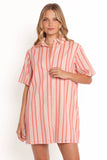 Norah Mini Dress Pink Stripe
