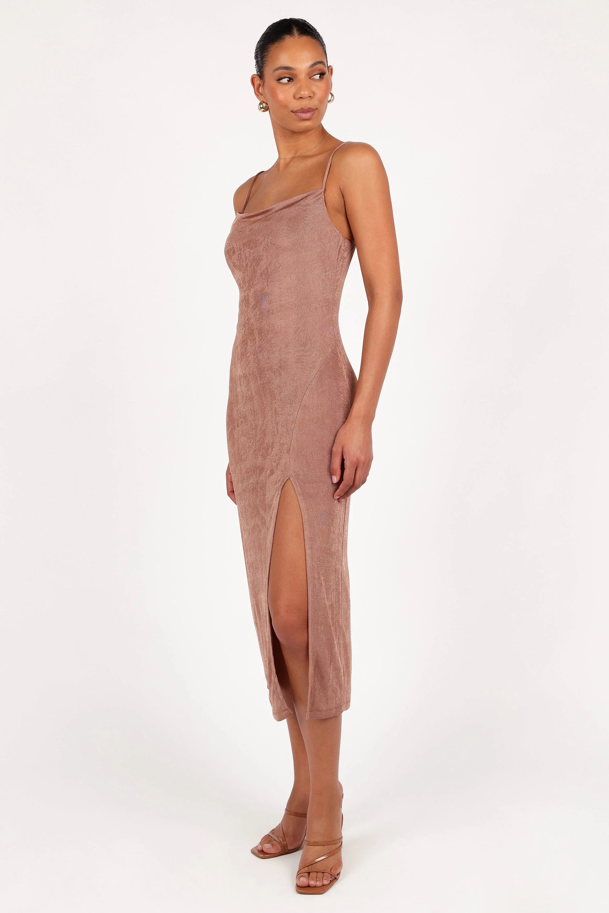 Diani Dress Banksia Brown
