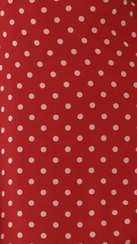 Oriella Maxi Dress Red Polka